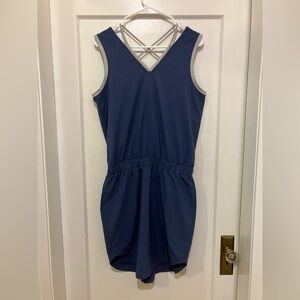 Sz M LOLE Blue Tennis Dress
